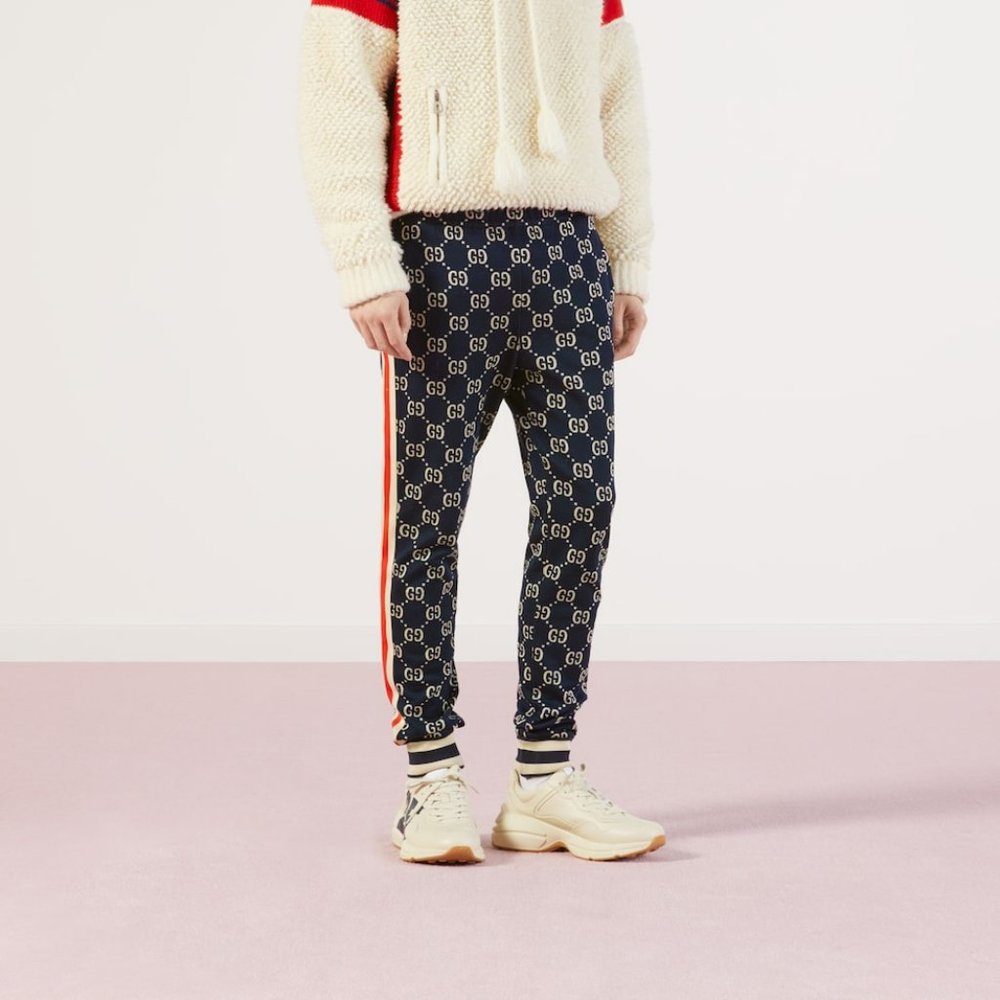 Gucci - GG Jaquard Jogging Pant